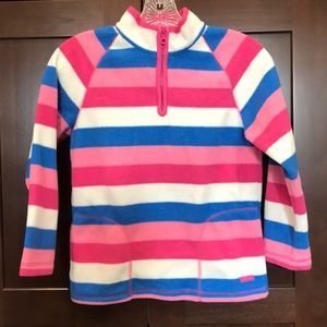 Girls Children’s Place Striped Pull Over Jacket